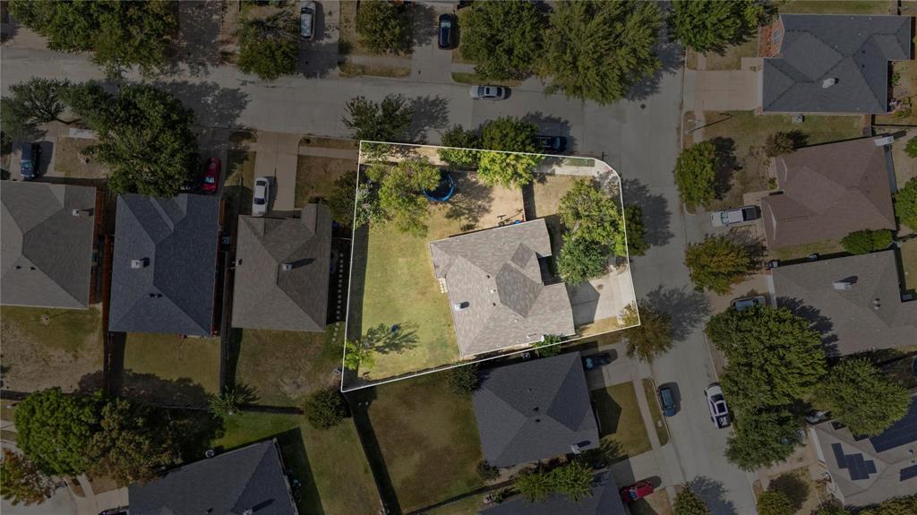 4100 Chisos Rim Trail Fort Worth, TX 76244 - Photo 29 of 30 an aerial view of a house