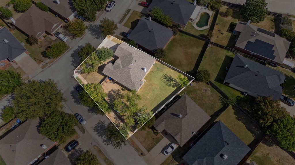 4100 Chisos Rim Trail Fort Worth, TX 76244 - Photo 30 of 30 an aerial view of a house with outdoor space