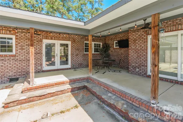 a view of a house with a porch