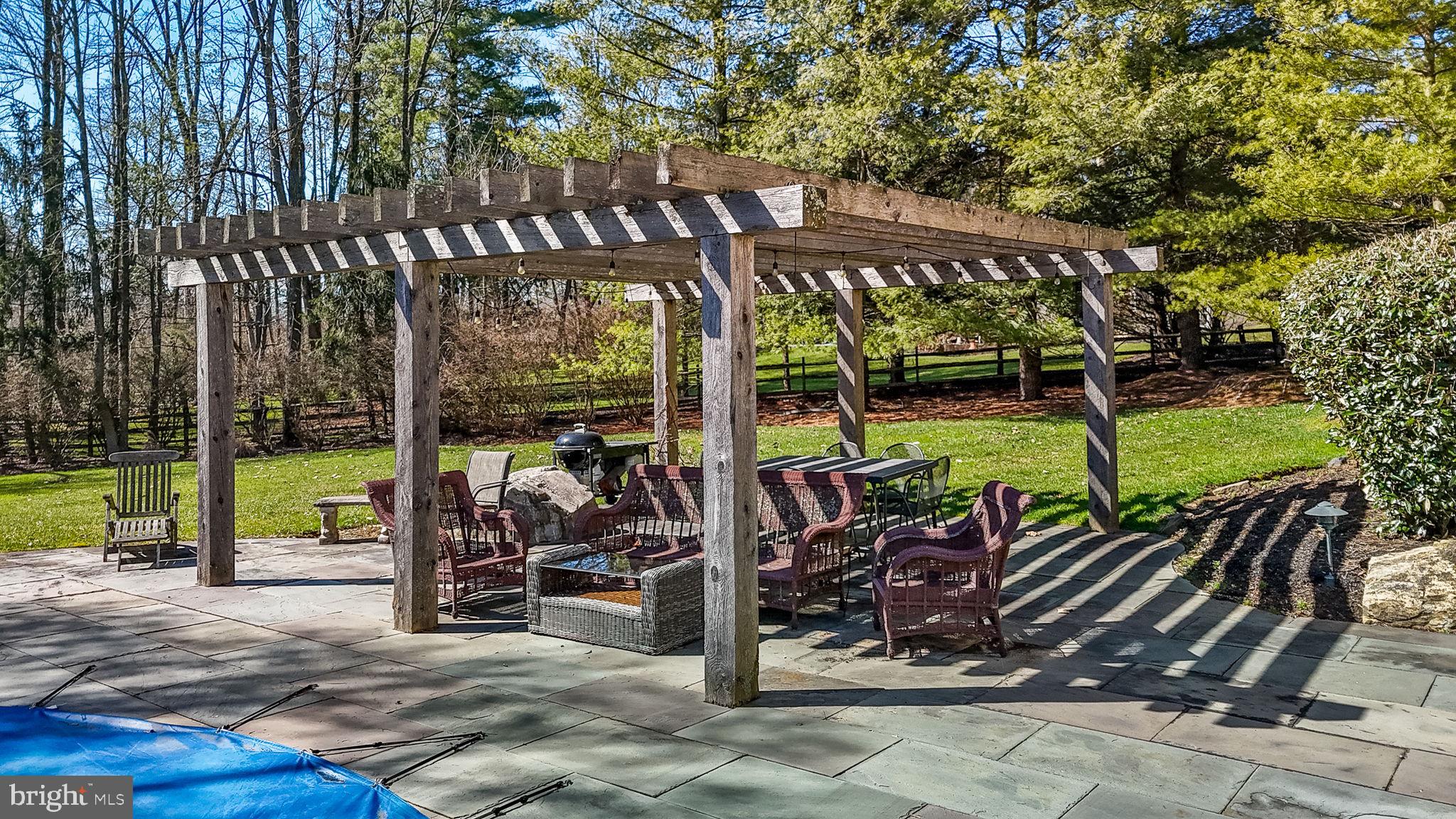 1450 Eaves Spring Drive Malvern, PA 19355 - Photo 13 of 58 outdoor lower dining area