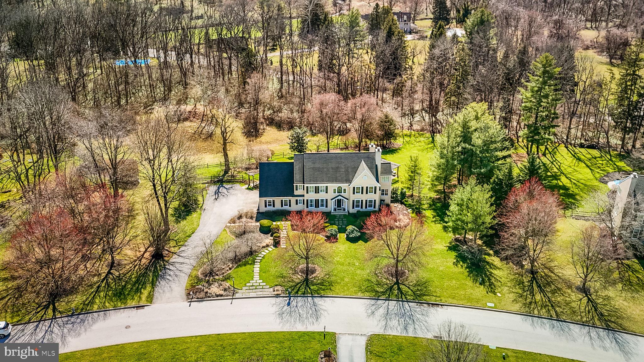 1450 Eaves Spring Drive Malvern, PA 19355 - Photo 5 of 58 arial