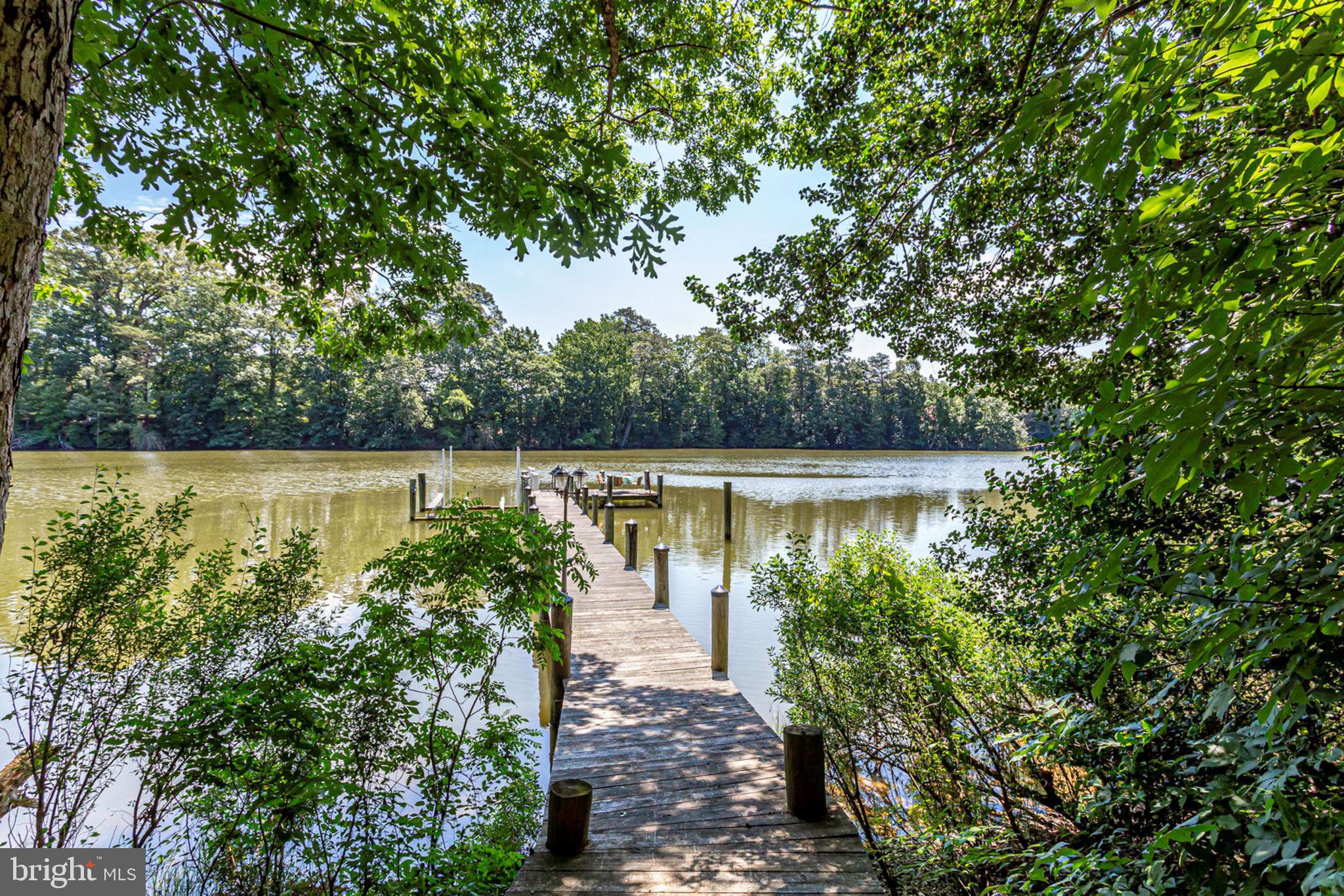 18254 Cherryfield Road Drayden, MD 20630 - Photo 6 of 34 Pier w/ lift and deck