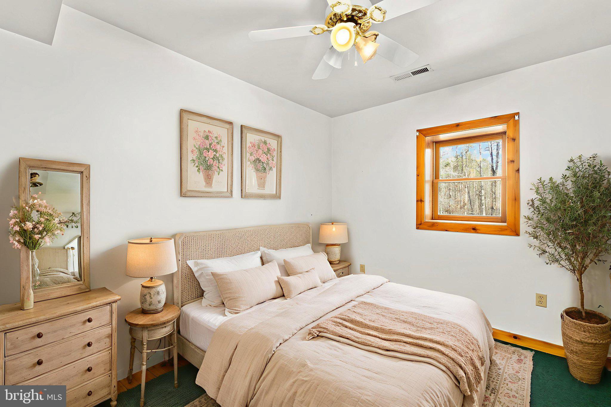 16125 Mountain Track Road Orange, VA 22960 - Photo 34 of 60 a bedroom with a bed and a painting on the wall