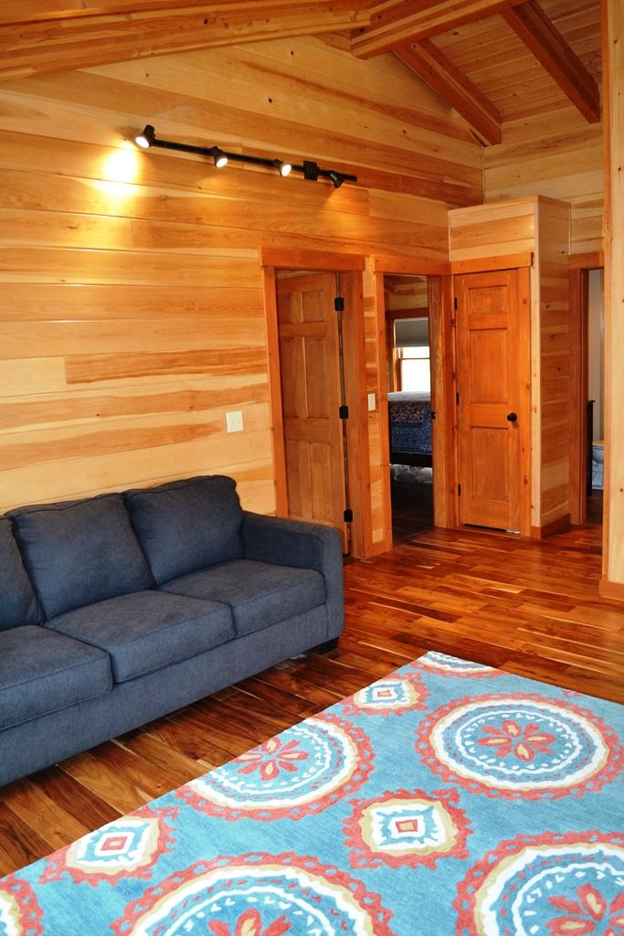 923 Bemis Road Oquossoc, ME 04964 - Photo 28 of 38 View of Guest Rooms from Loft