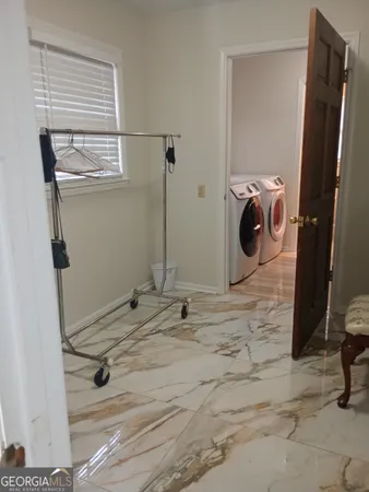 a bathroom with a sink