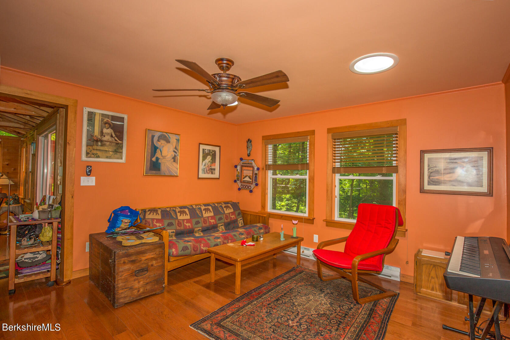 1 Massasoit Road Stockbridge, MA 01262 - Photo 14 of 28 a living room with furniture a rug and a window