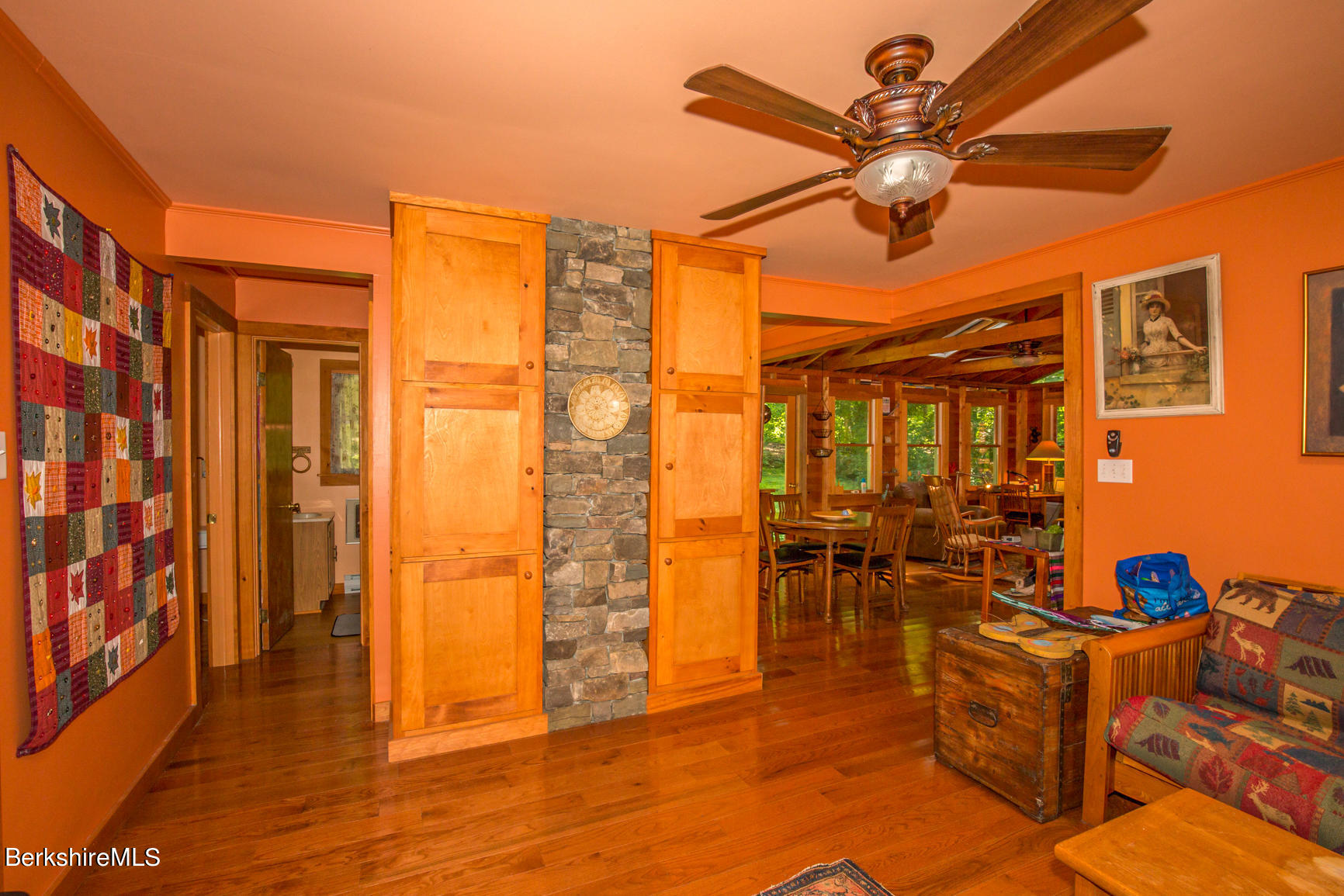 1 Massasoit Road Stockbridge, MA 01262 - Photo 15 of 28 a living room with furniture