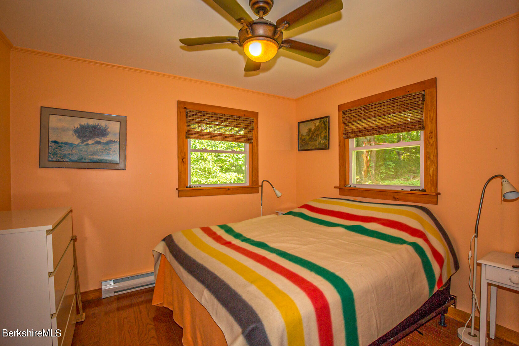 1 Massasoit Road Stockbridge, MA 01262 - Photo 17 of 28 a bedroom with a bed and a window