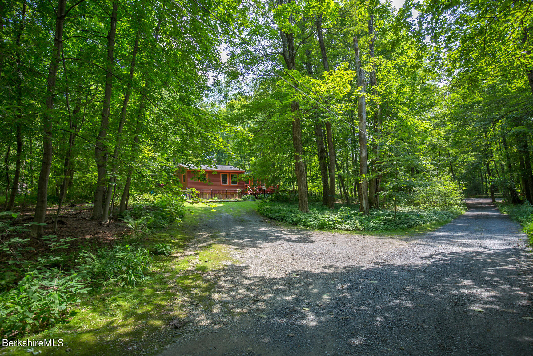1 Massasoit Road Stockbridge, MA 01262 - Photo 26 of 28 a view of a yard with plants and trees