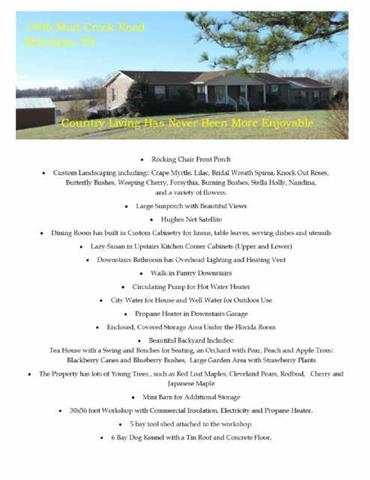 1406 Mud Creek Road Morrison, TN 37357 - Photo 20 of 20