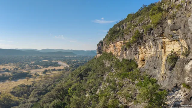 a view of lake with mountain