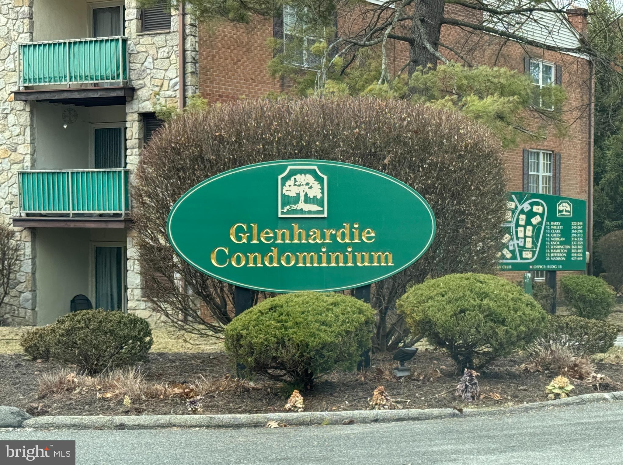 a sign on the side of a building