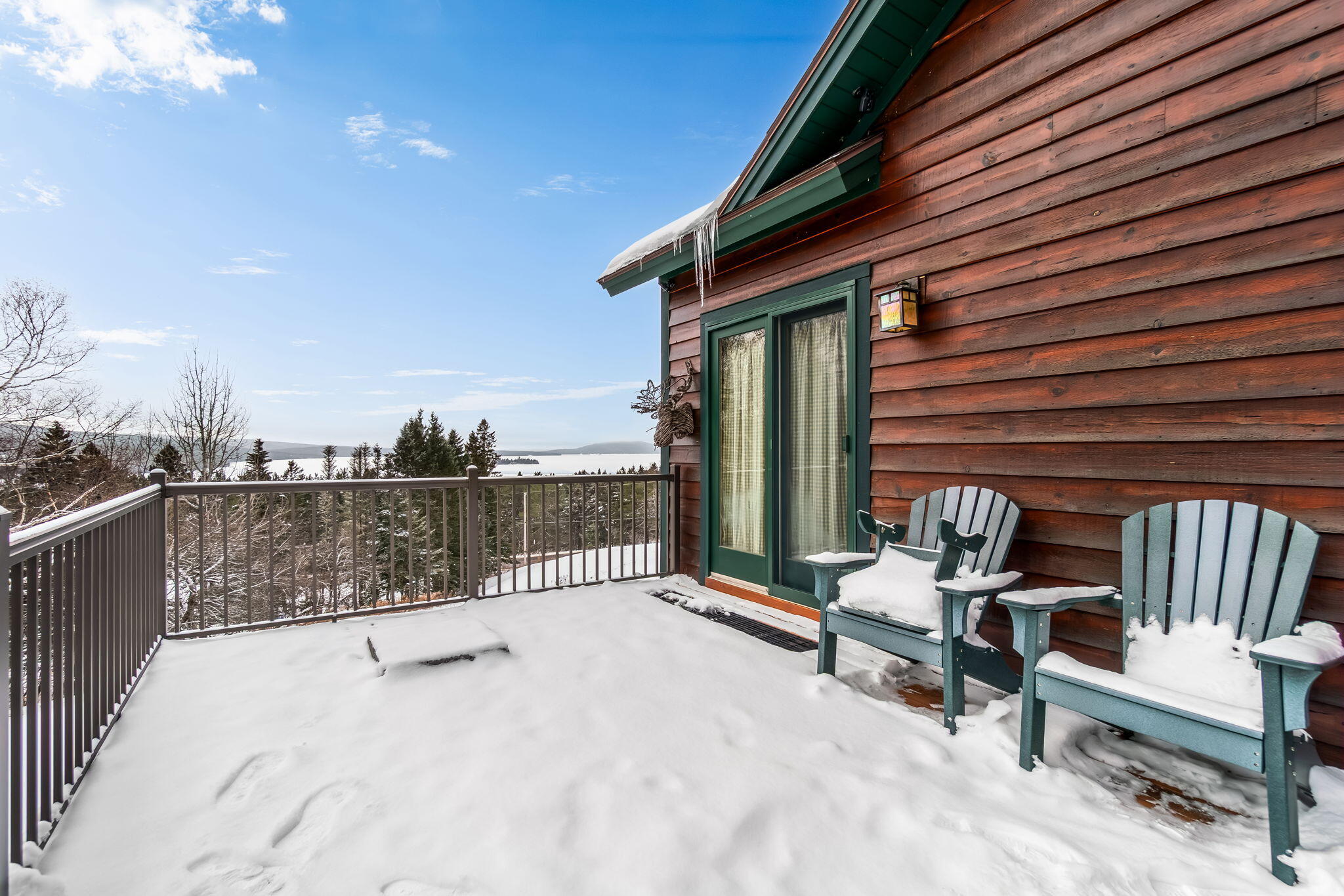 11 Whip Willow Farm Road, Unit 8 Rangeley, ME 04970 - Photo 52 of 62 Large and Private Deck