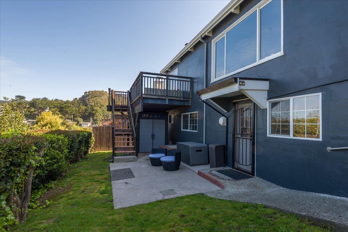 815 Edgemar Avenue Pacifica, CA 94044 - Photo 19 of 27 a view of a house and outdoor space