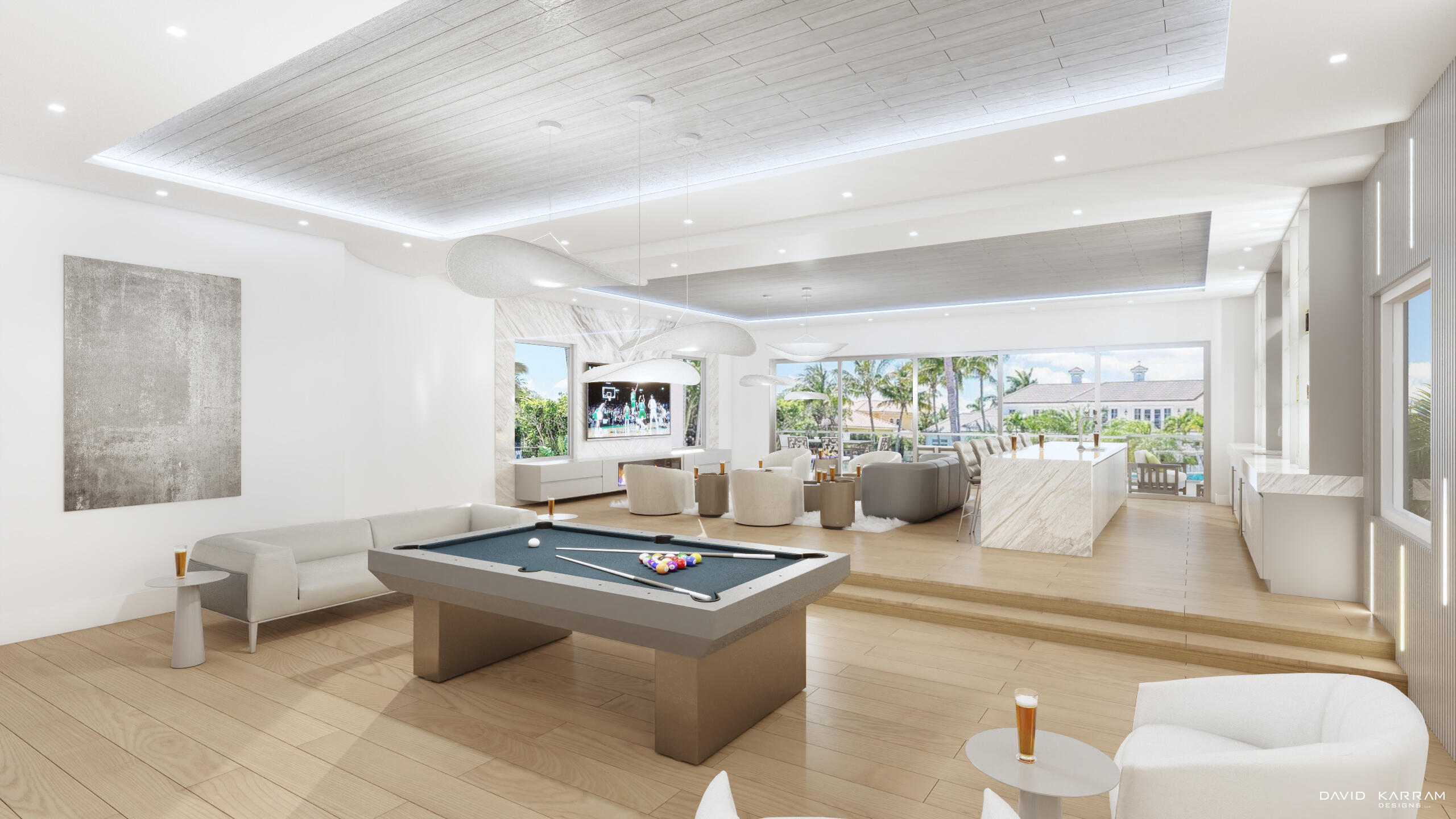 419 East Coconut Palm Road Boca Raton, FL 33432 - Photo 8 of 21 a living room with furniture and a large window