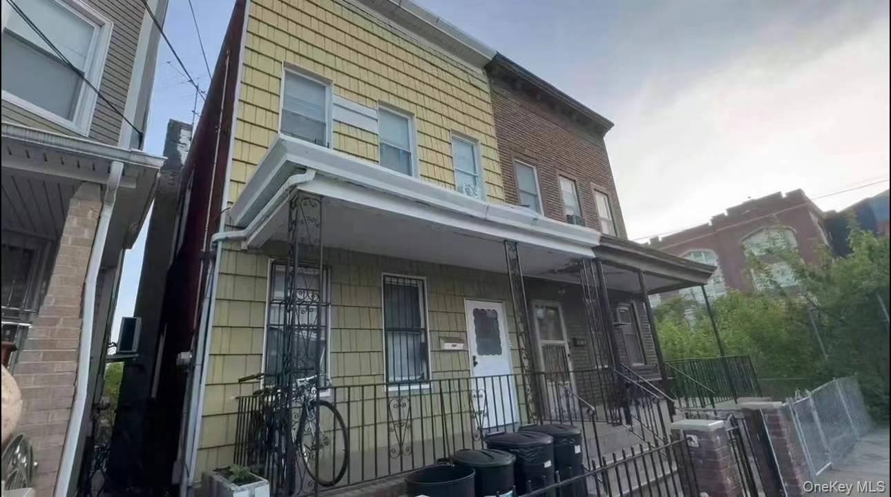 a view of a house with a window