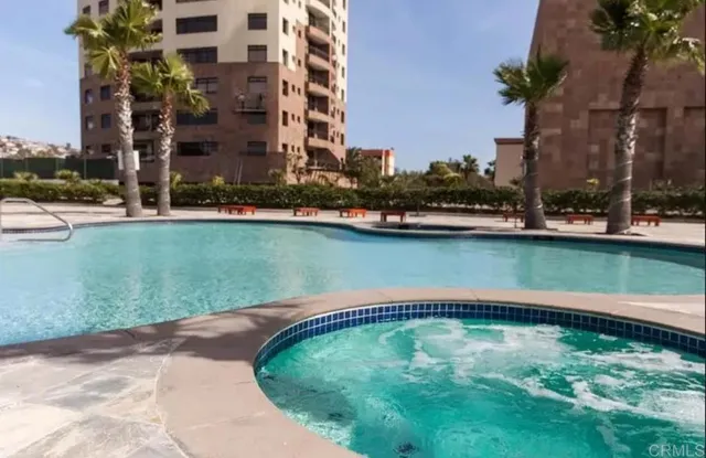 a view of building with outdoor space