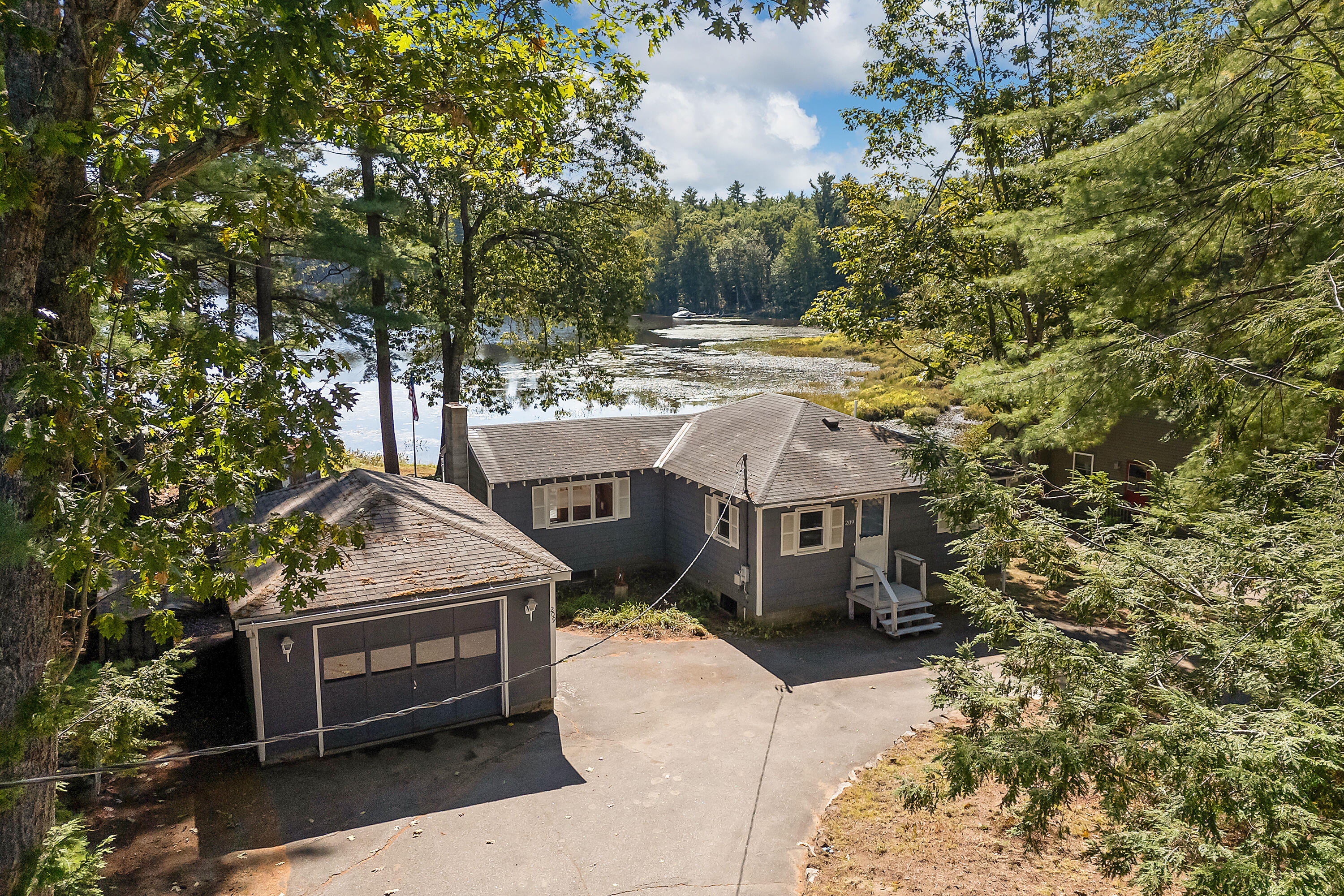 209 Loop Road Acton, ME 04001 - Photo 3 of 50 Aerial Front