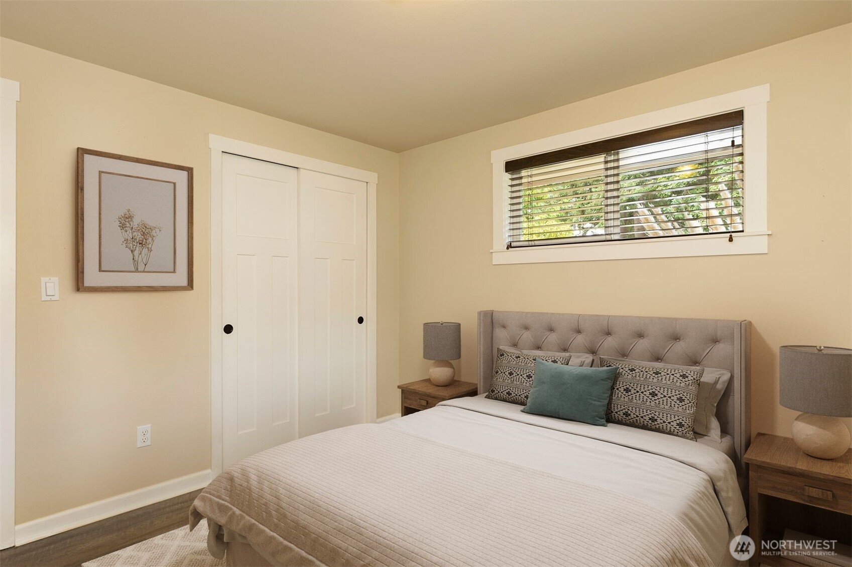 7923 220th Street Southwest Edmonds, WA 98026 - Photo 19 of 40 a bedroom with a bed and a window