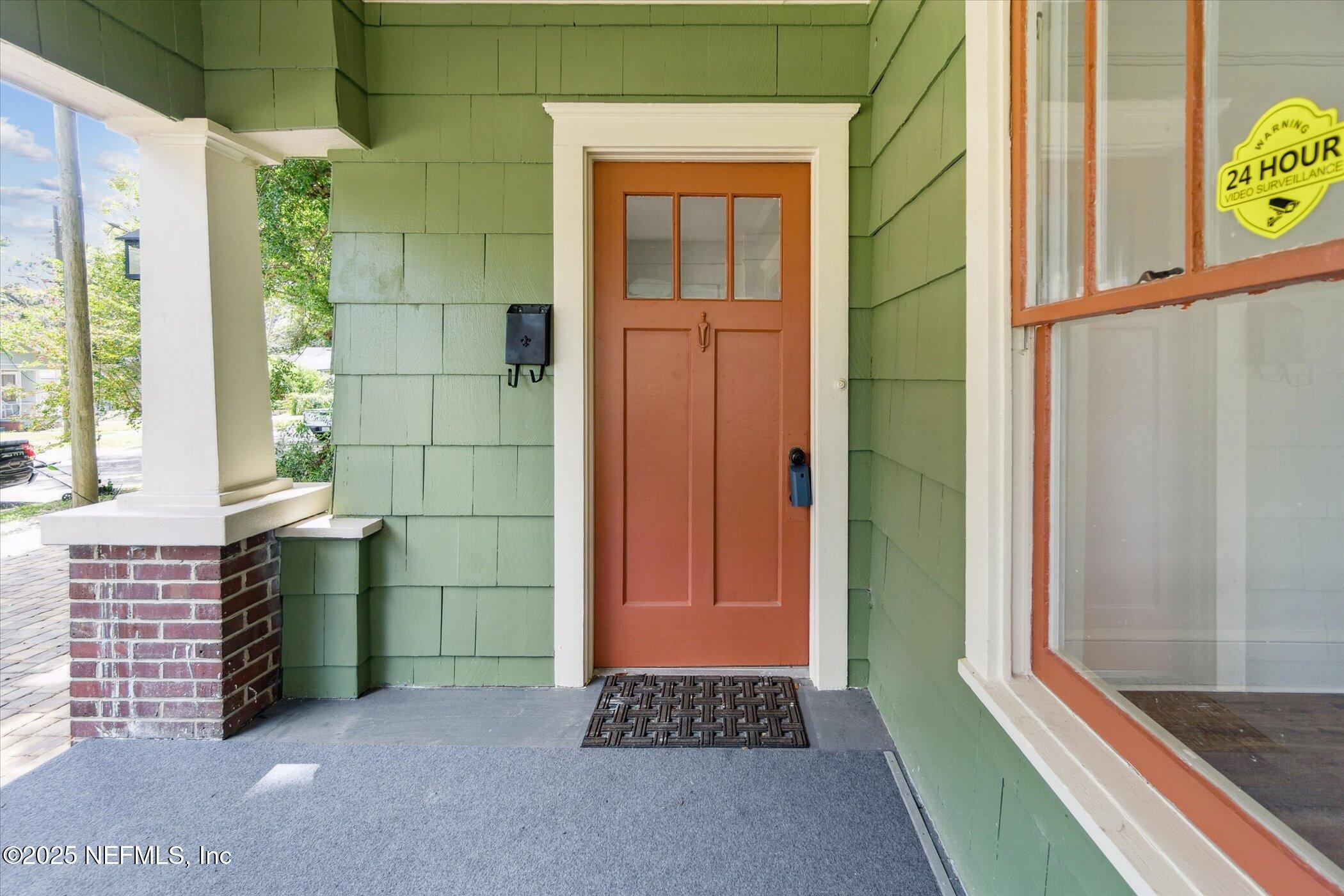 3849 Valencia Road Jacksonville, FL 32205 - Photo 9 of 30 a view of front door of house