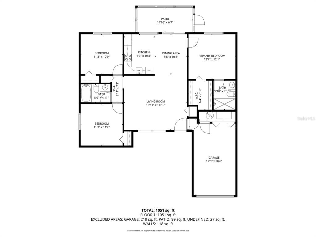 11305 Silverleaf Court Riverview, FL 33579 - Photo 3 of 39 a picture of a floor plan