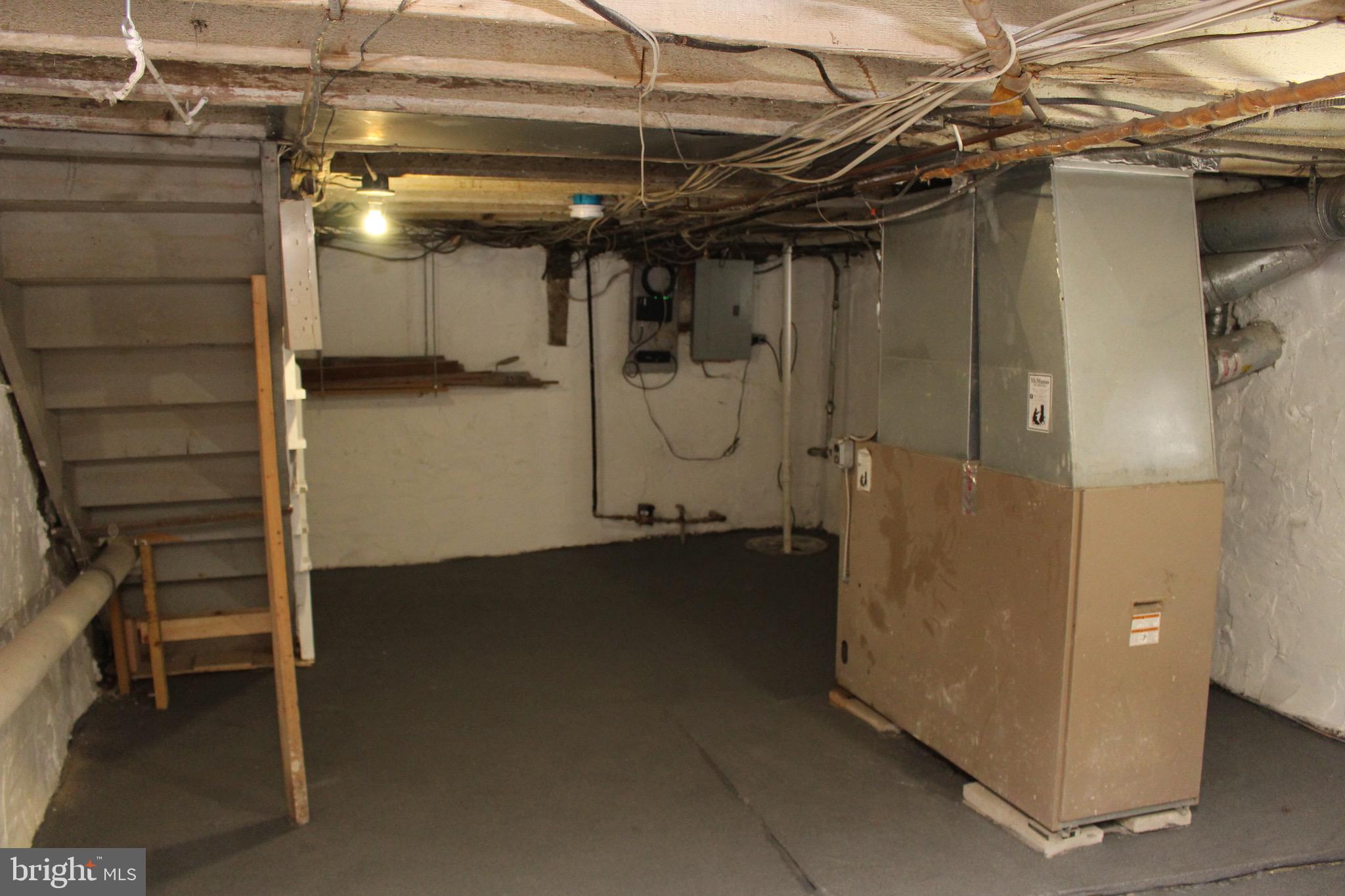 230 Simpson Road Ardmore, PA 19003 - Photo 29 of 43 Basement Newly Parged and Painted