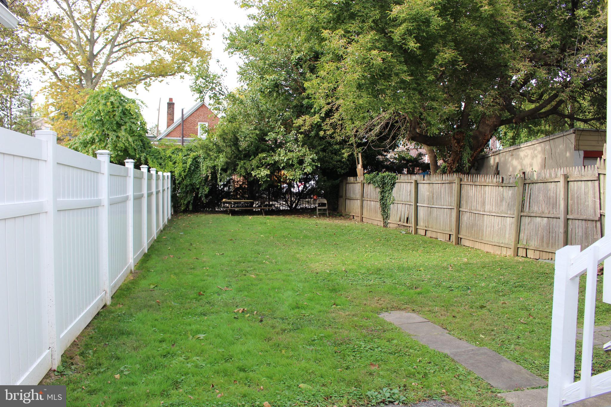 230 Simpson Road Ardmore, PA 19003 - Photo 5 of 43 New Fence with Flat Back Yard