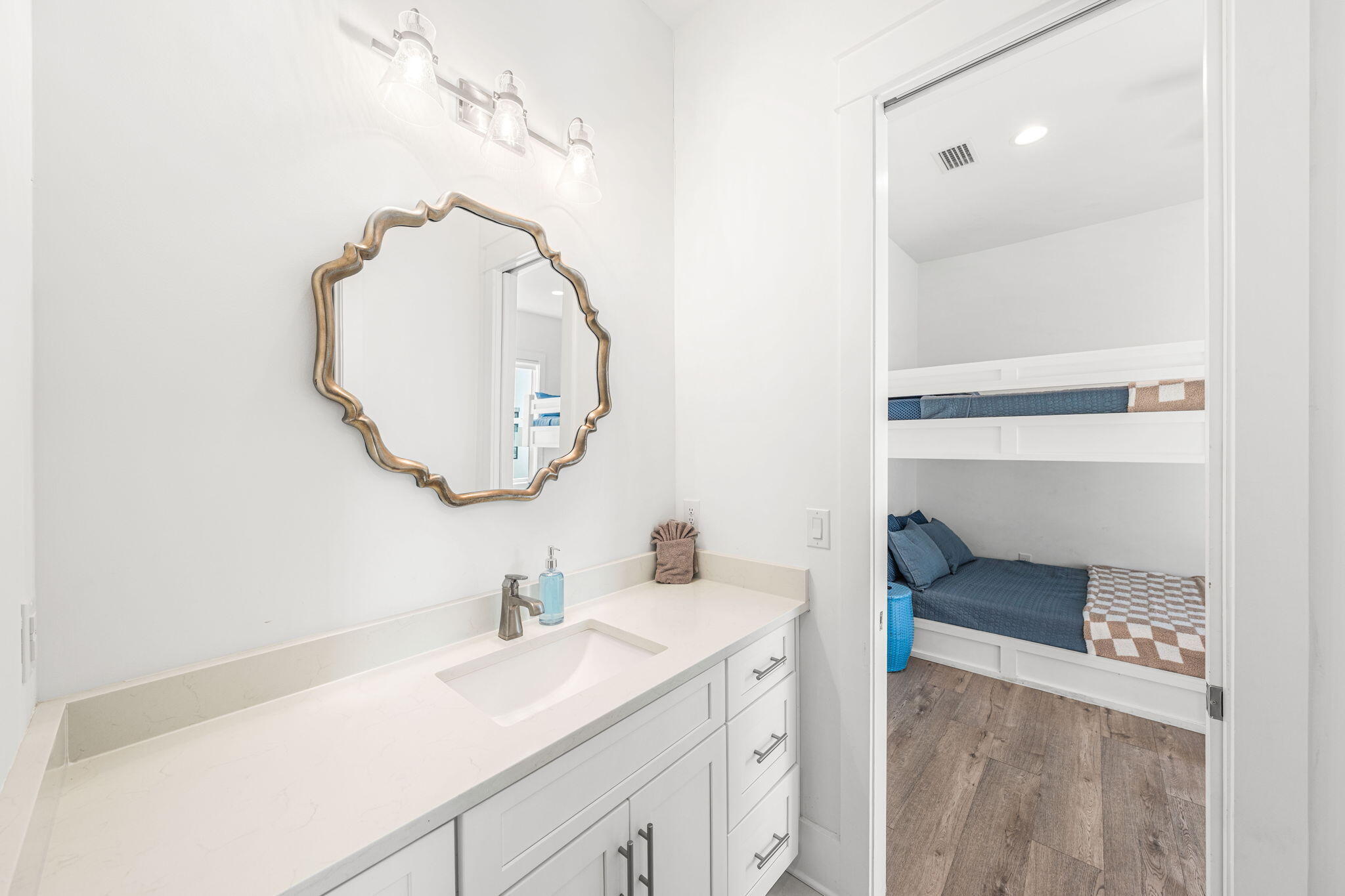 35 Cote D Azur Drive Santa Rosa Beach, FL 32459 - Photo 29 of 54 a en suite bathroom with a sink and a mirror