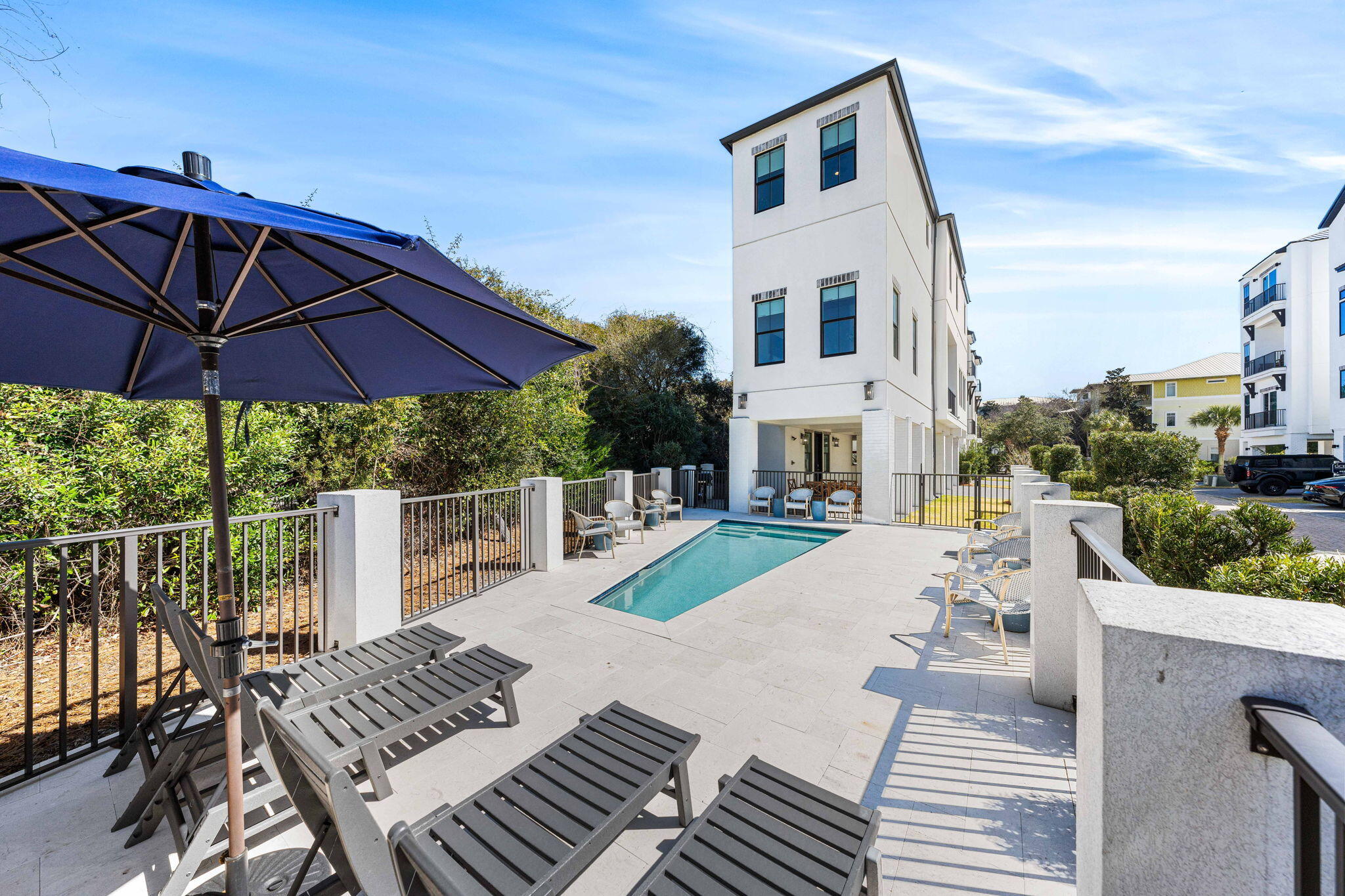 35 Cote D Azur Drive Santa Rosa Beach, FL 32459 - Photo 49 of 54 a view of house with yard outdoor seating and barbeque oven