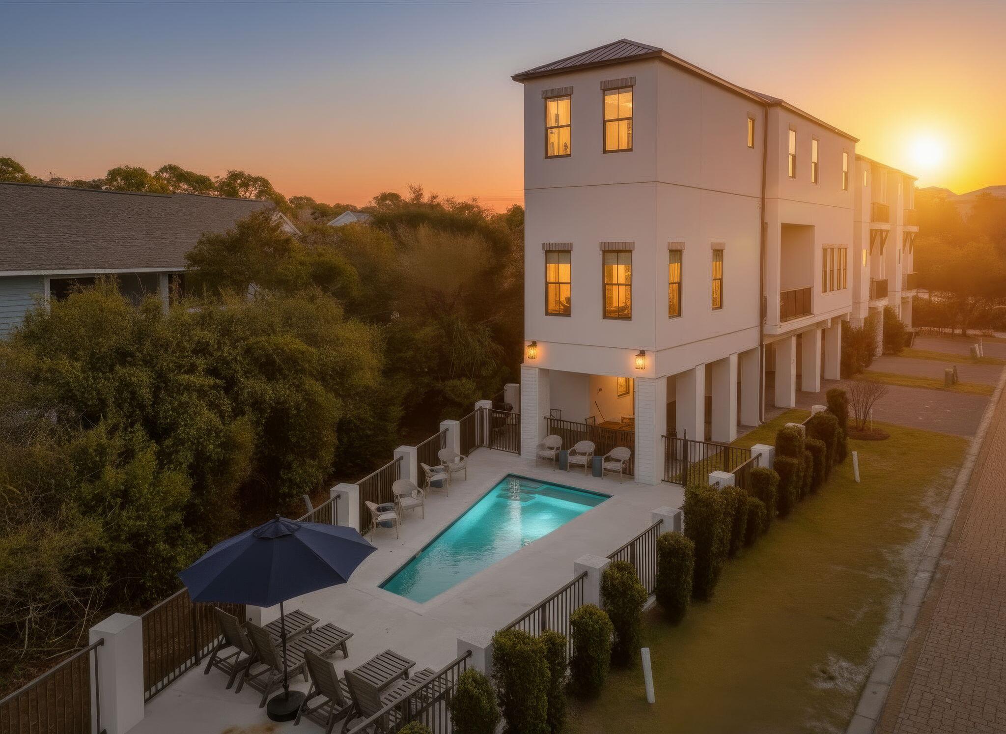 35 Cote D Azur Drive Santa Rosa Beach, FL 32459 - Photo 50 of 54 a view of multiple houses with a yard