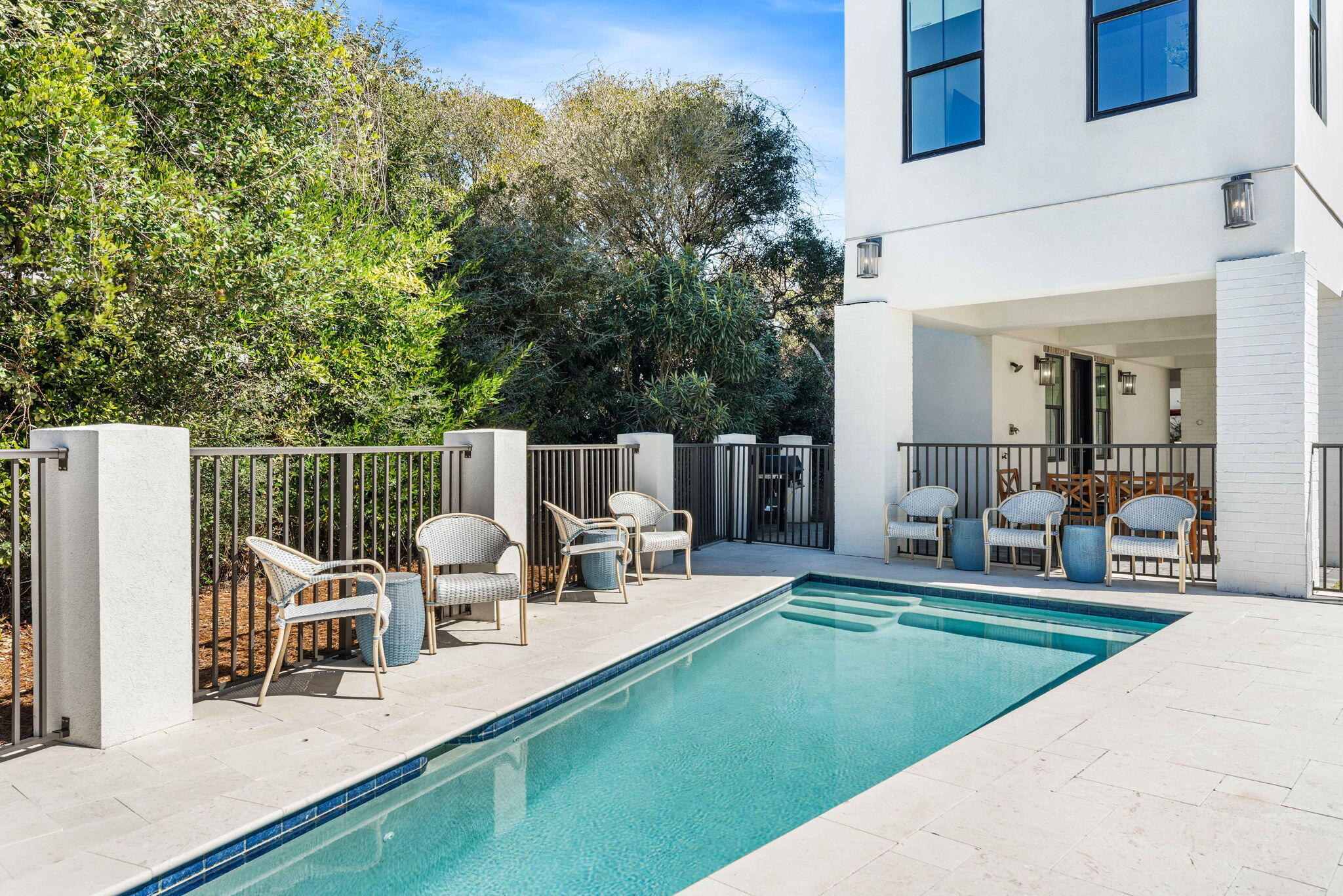 35 Cote D Azur Drive Santa Rosa Beach, FL 32459 - Photo 54 of 54 a view of a house with backyard and sitting area