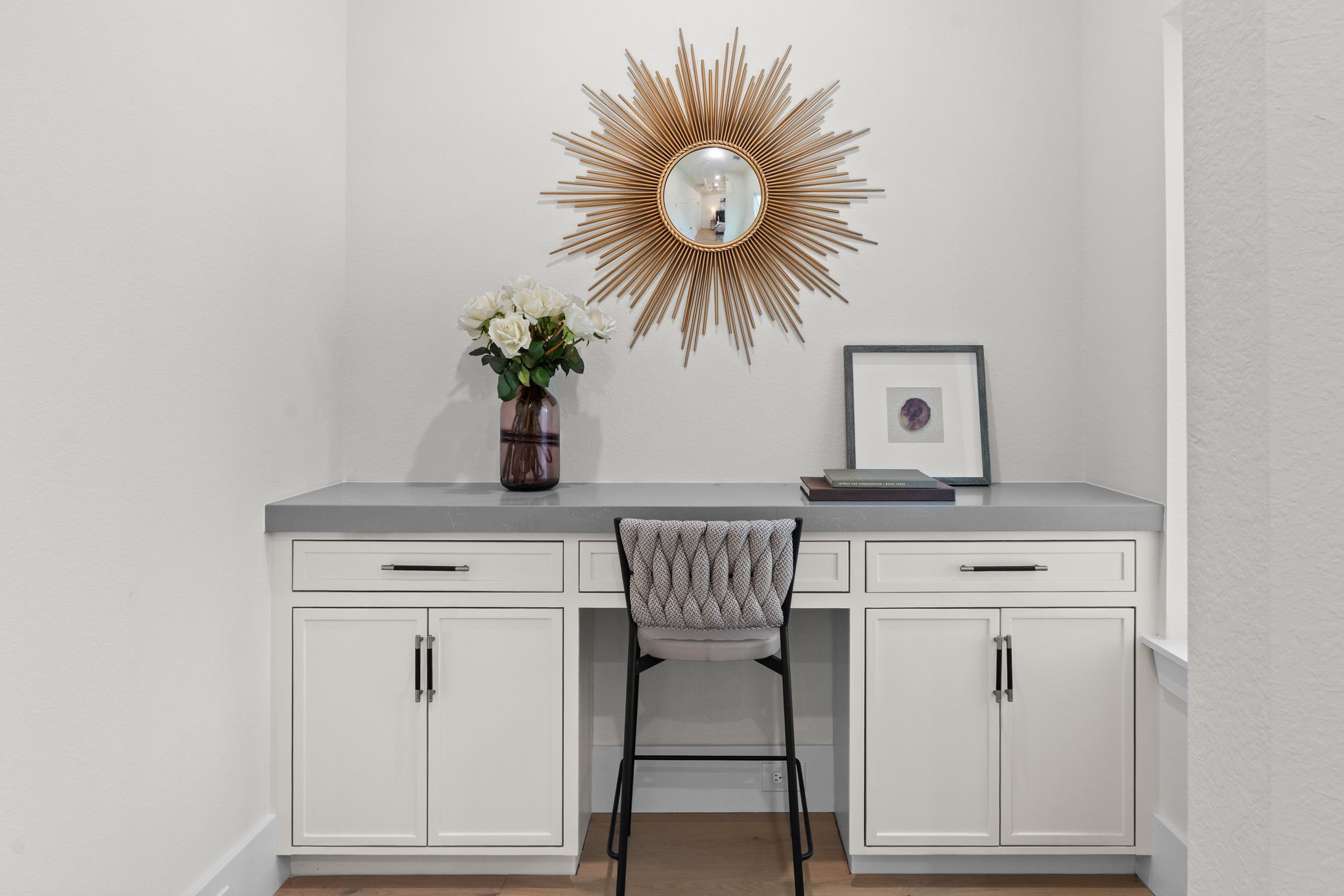 1622 Mable Street Houston, TX 77023 - Photo 15 of 25 a kitchen with a white cabinets and white appliances