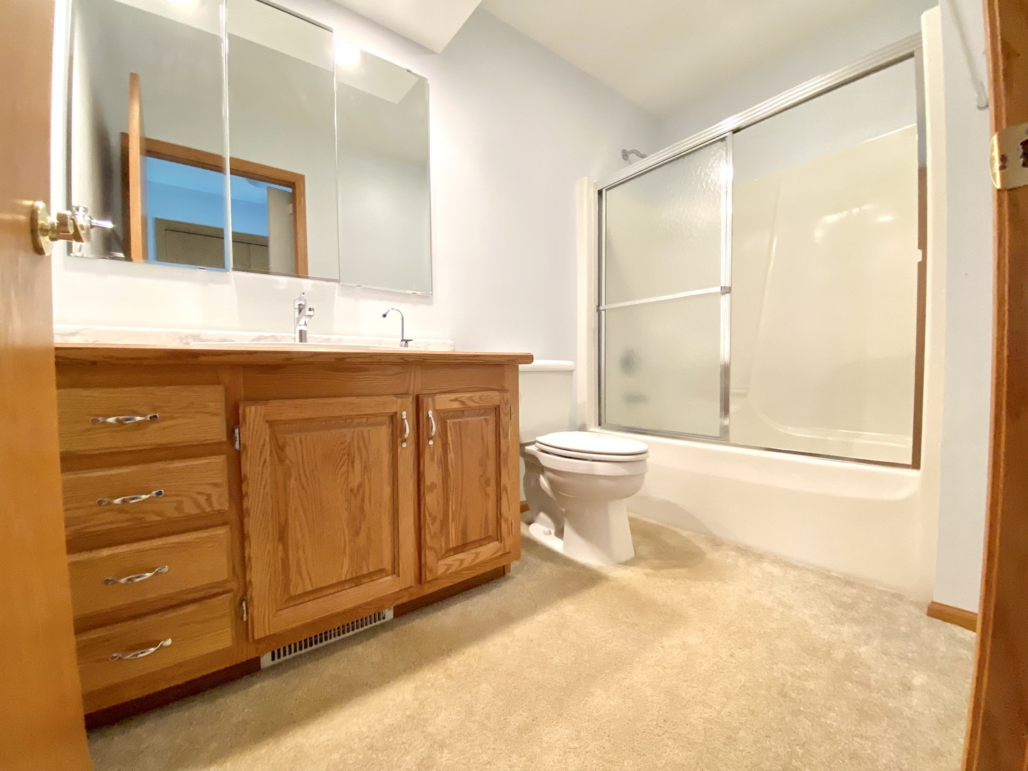 7905 Renee Rue Dixon, IL 61021 - Photo 13 of 23 a bathroom with a sink a toilet and shower