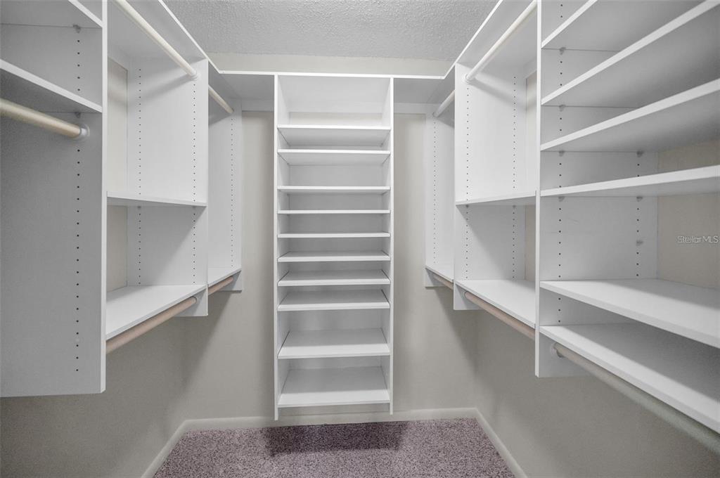 3521 Teeside Drive New Port Richey, FL 34655 - Photo 29 of 73 a view of walk in closet with empty racks
