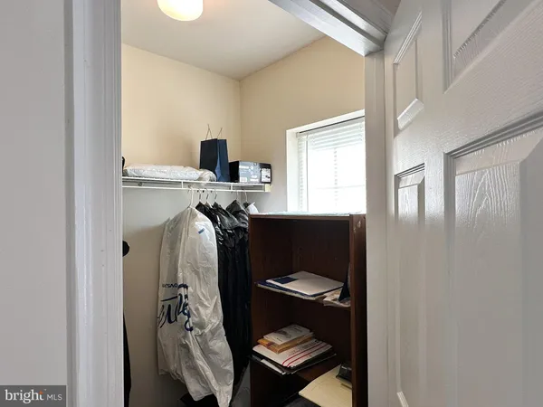 a view of walk in closet