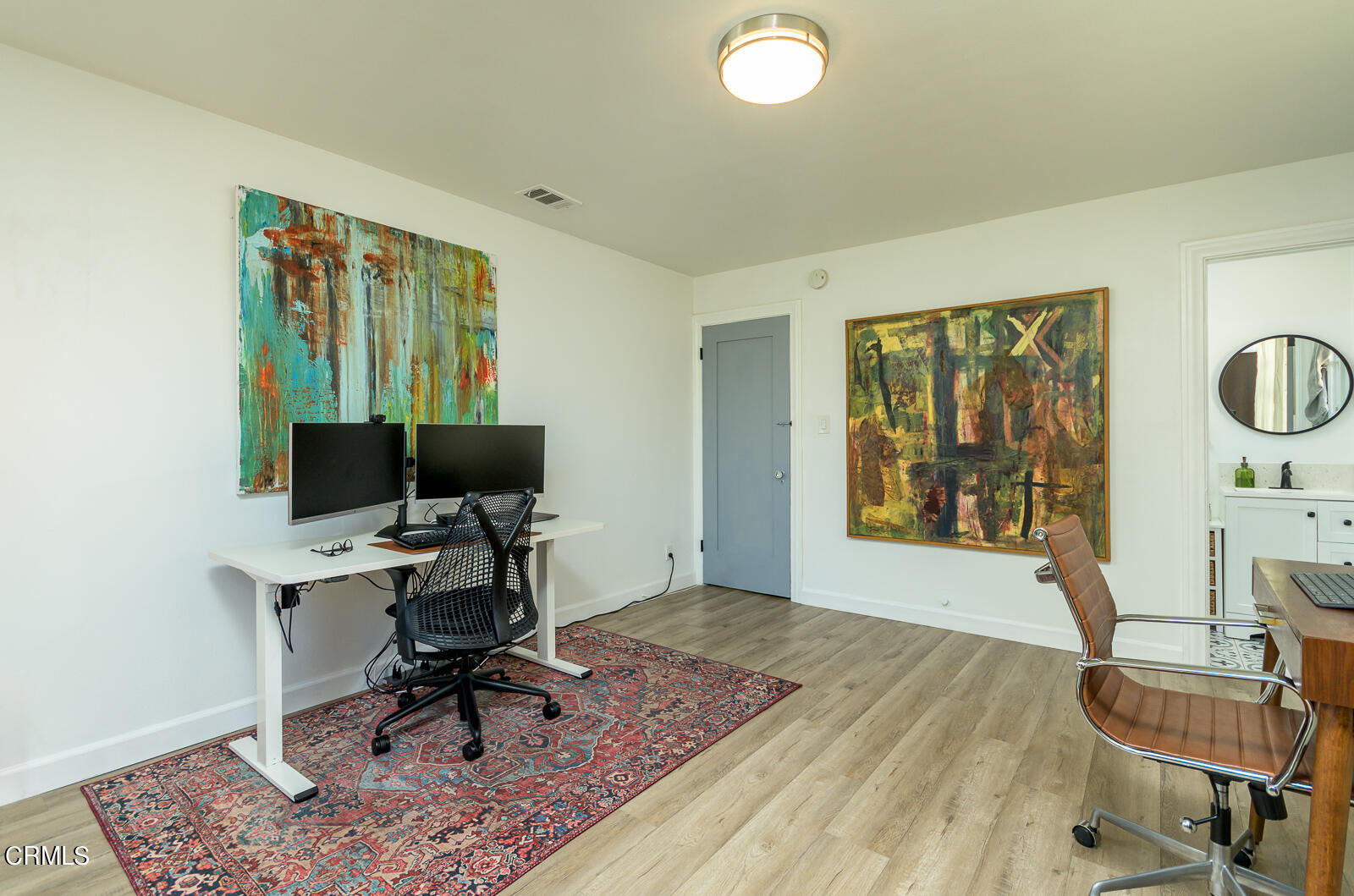 6540 Northside Drive Los Angeles, CA 90022 - Photo 31 of 54 a view of a workspace with furniture and a window