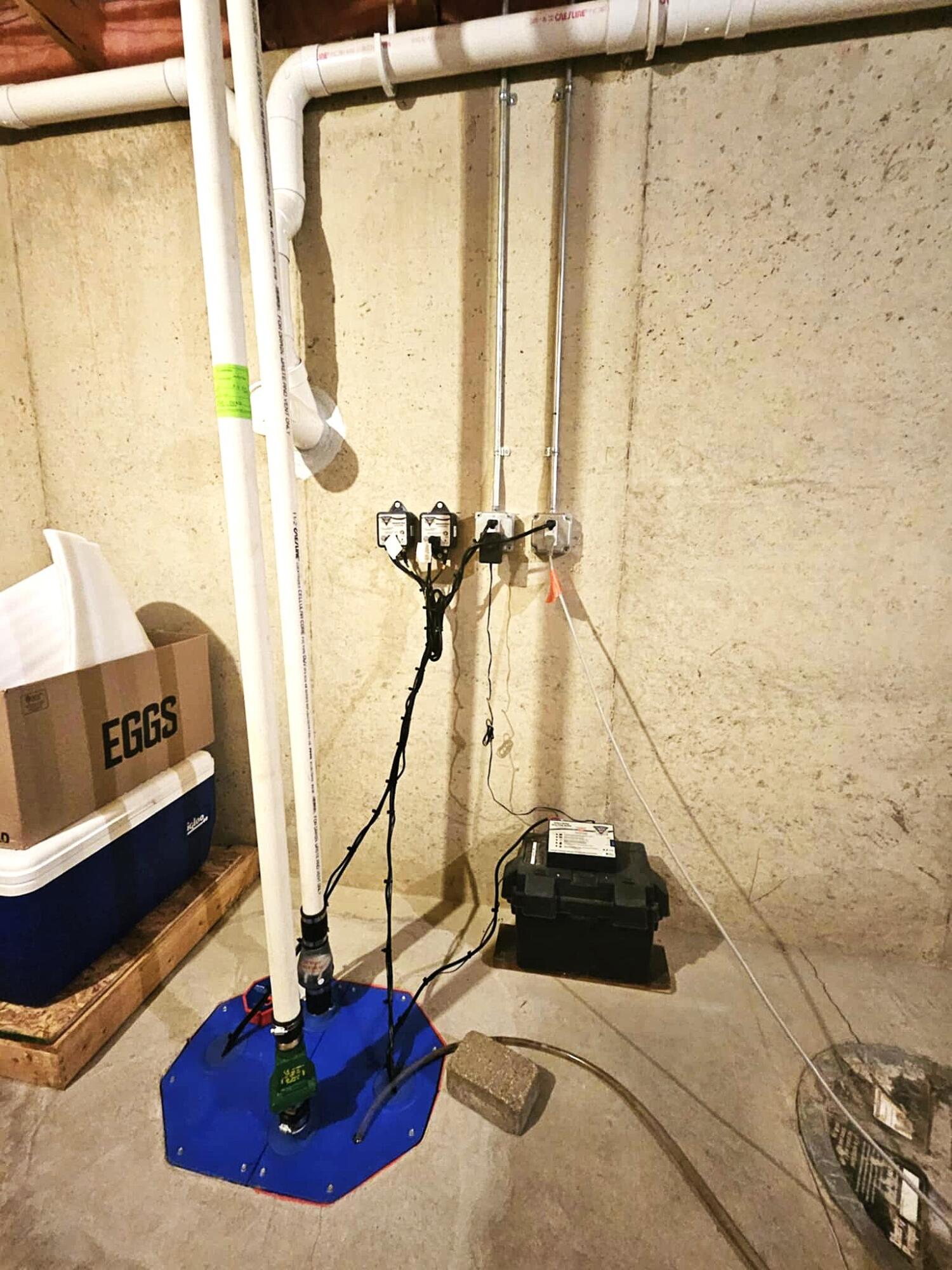 9290 Reynolds Road Bellevue, MI 49021 - Photo 31 of 37 sump pump