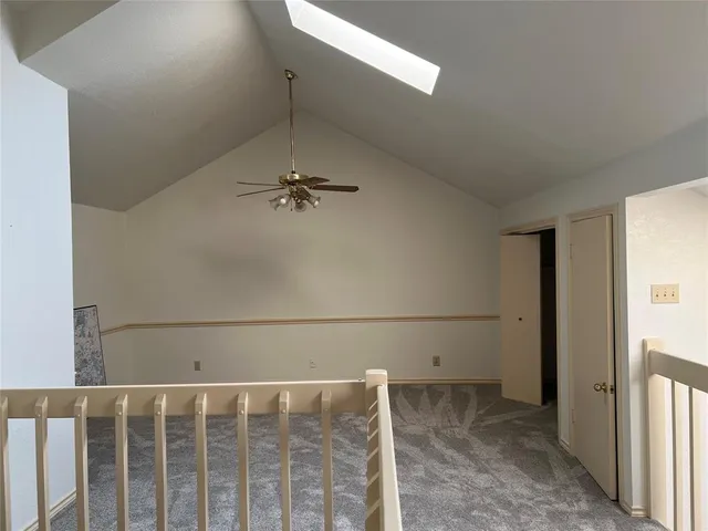 a view of a livingroom with an empty space