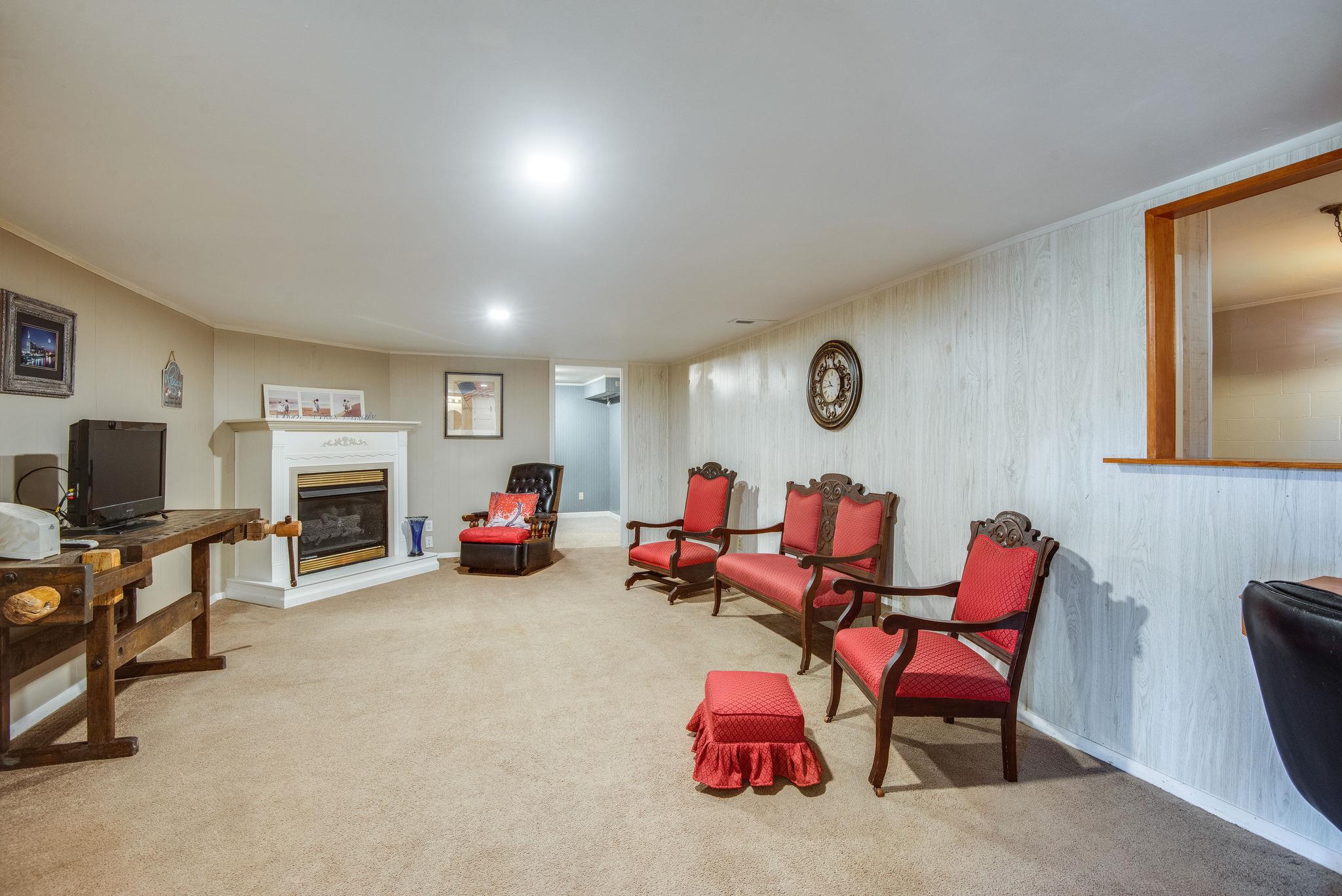 1544 Old Columbia Road Dickson, TN 37055 - Photo 25 of 30 2nd fireplace in located in the basement den.