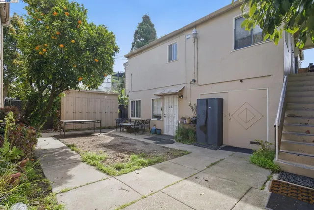 a view of a house with a patio
