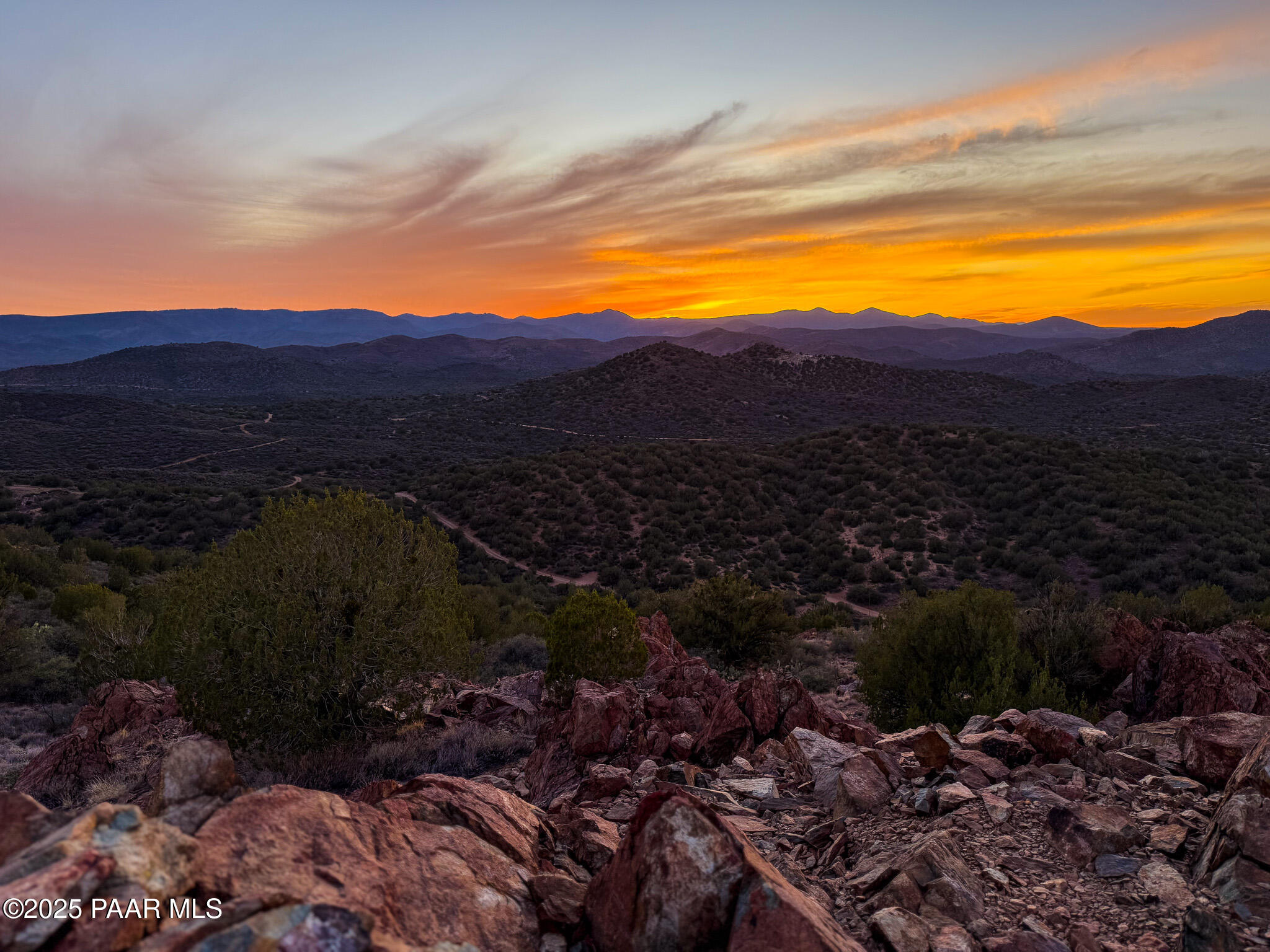 Tbd Tbd Copper Mountain Mayer, AZ 86333 - Photo 9 of 23 a view of a city with sunset view
