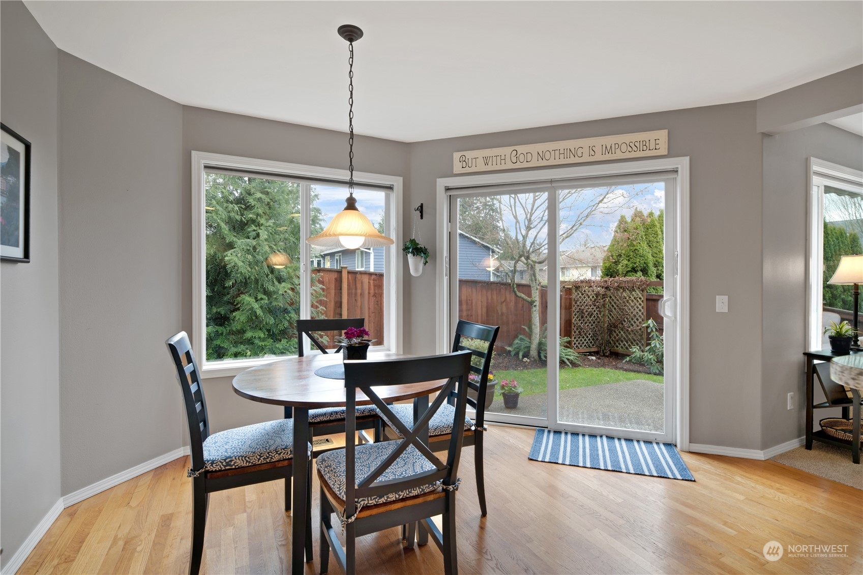 3108 191st Street Southeast Bothell, WA 98012 - Photo 7 of 31 a dining room with furniture window and outside view
