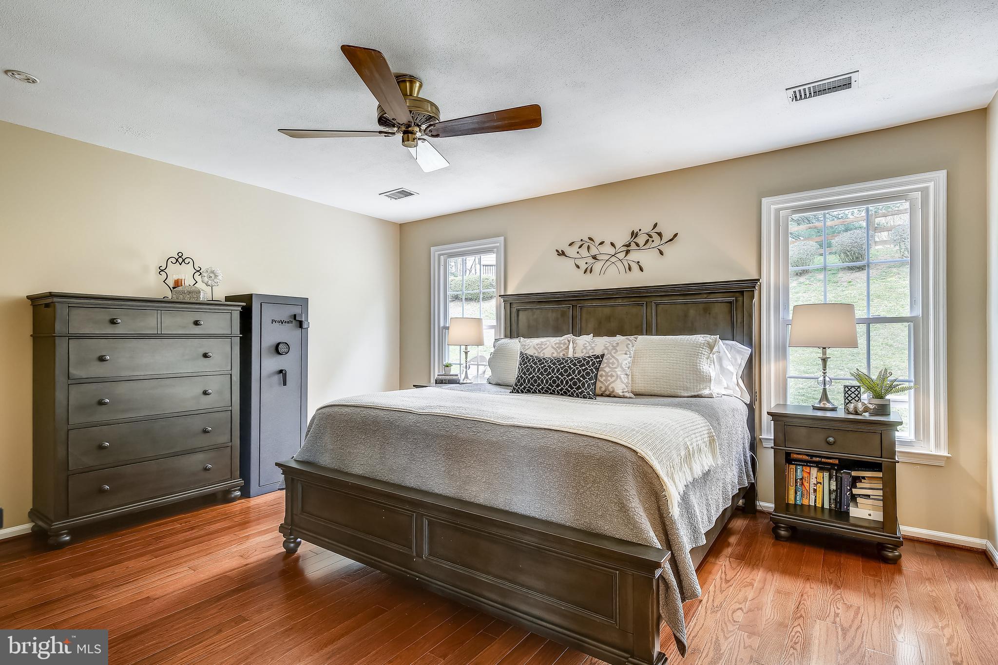 1923 Batten Hollow Road Vienna, VA 22182 - Photo 16 of 37 primary bedroom with ceiling fan