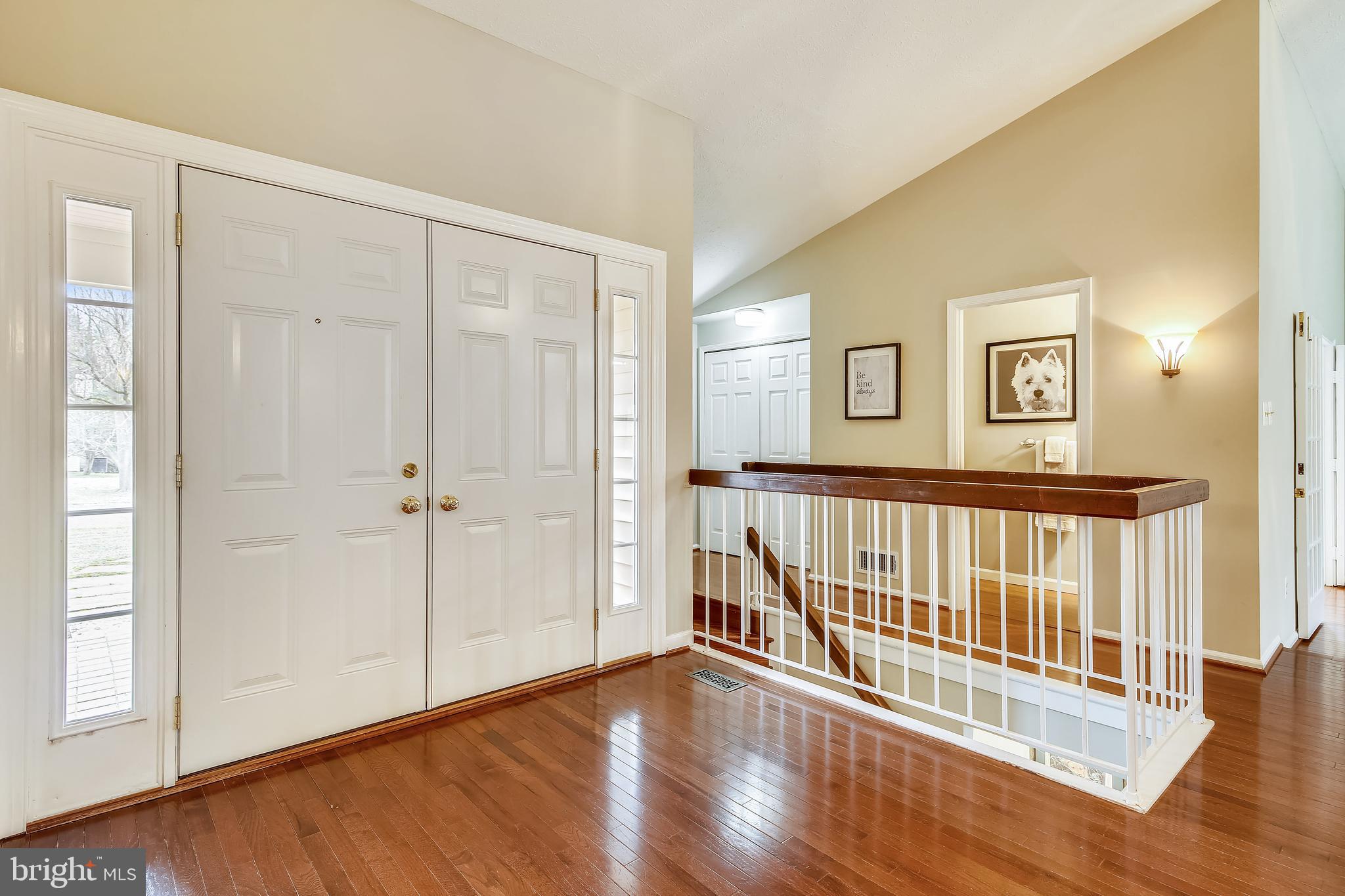 Double entry doors