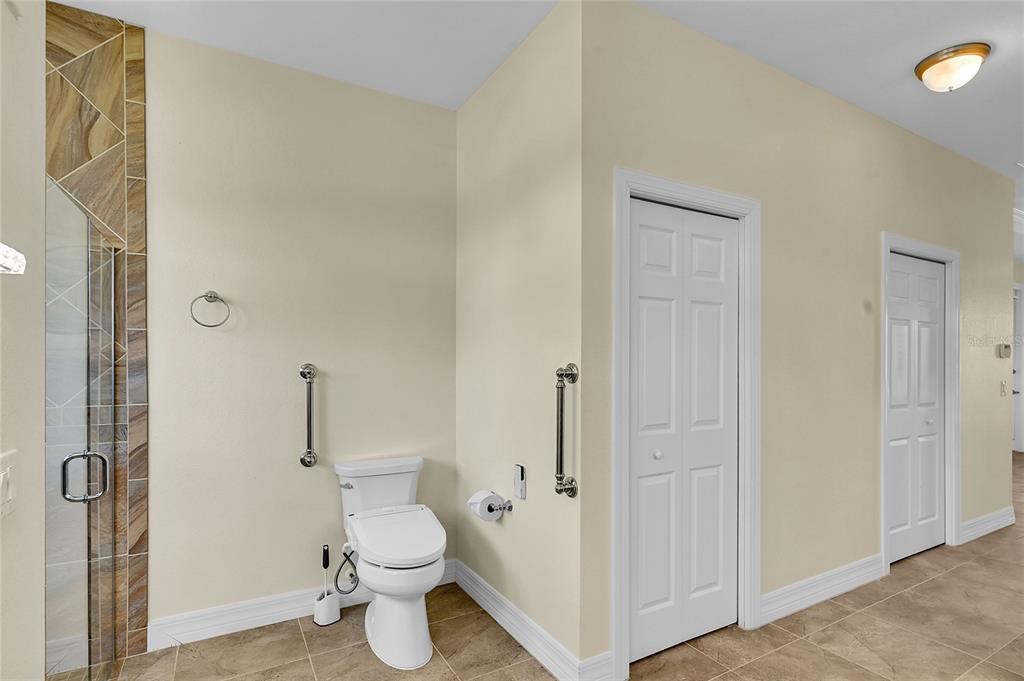 233 Fairway Road Rotonda West, FL 33947 - Photo 35 of 63 a bathroom with a toilet and a shower