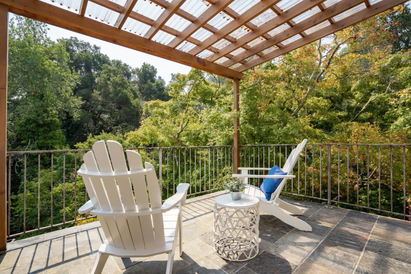 843 Chiltern Road Hillsborough, CA 94010 - Photo 47 of 94 a view of a chair and table in the patio