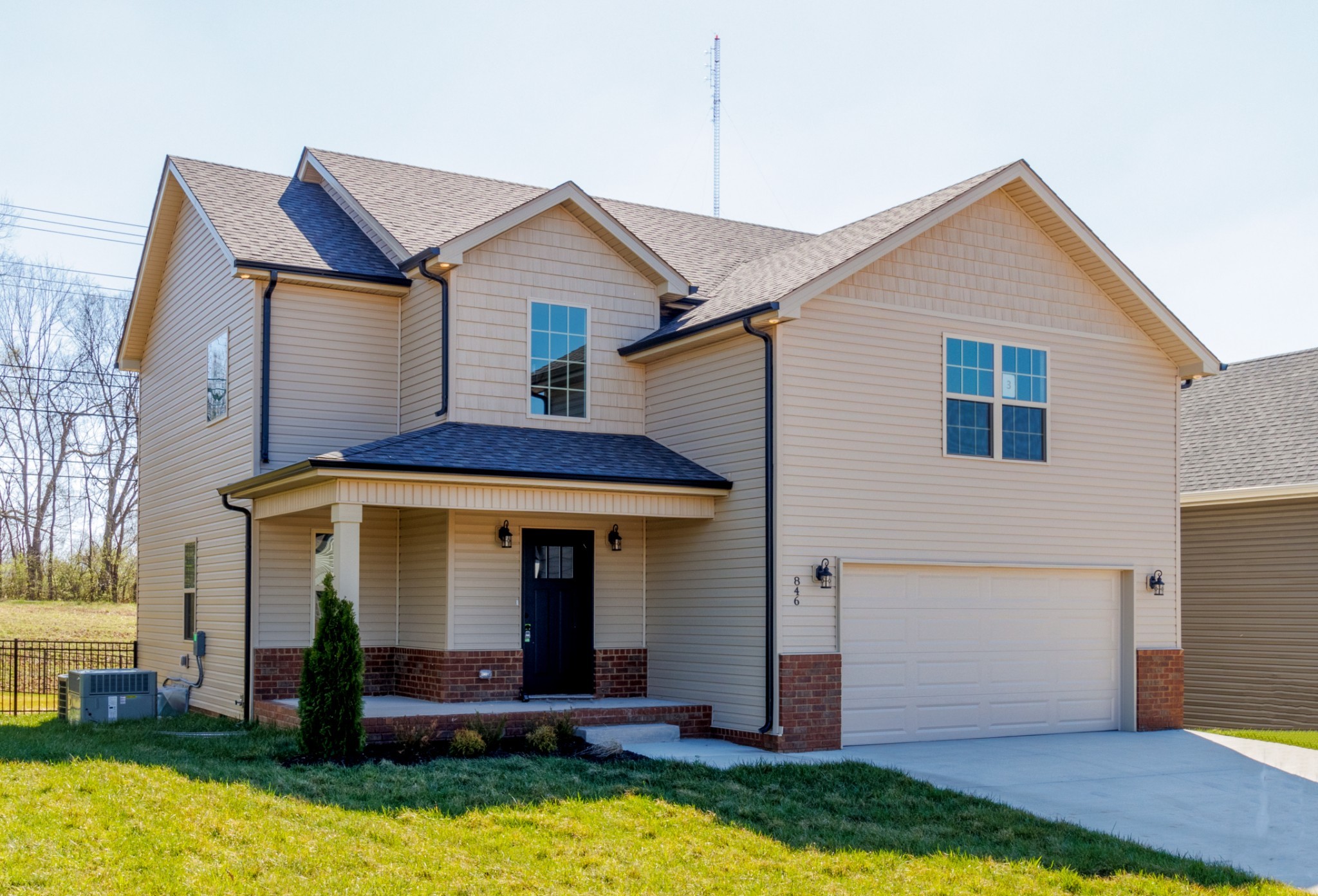 846 Limestone Way Clarksville, TN 37043 - Photo 2 of 30 a front view of a house with yard