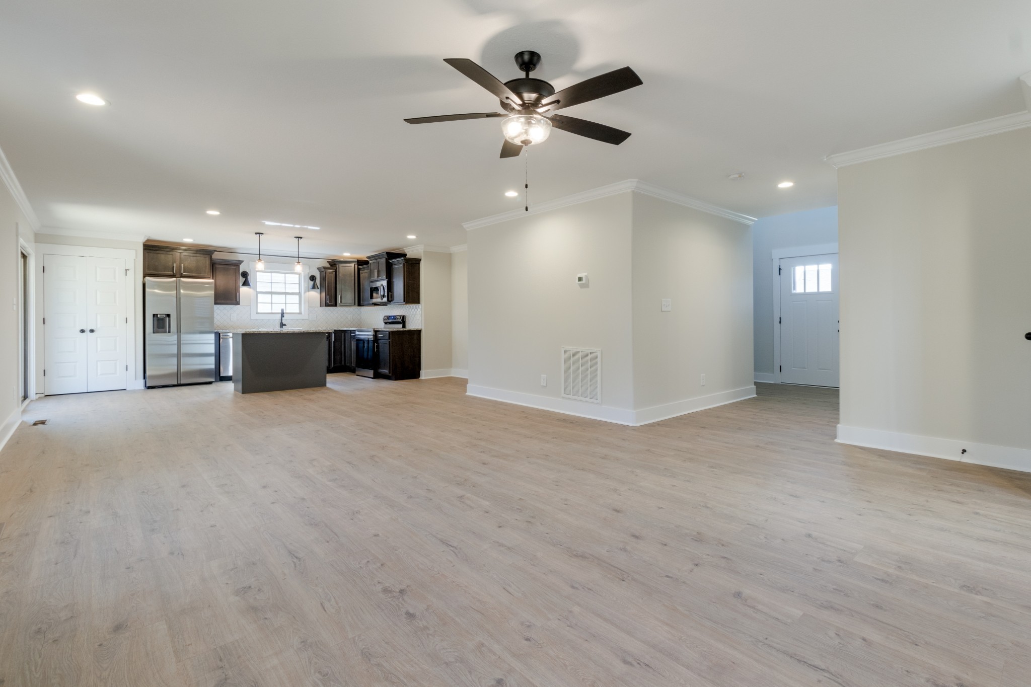846 Limestone Way Clarksville, TN 37043 - Photo 6 of 30 a view of a kitchen with a sink and cabinets