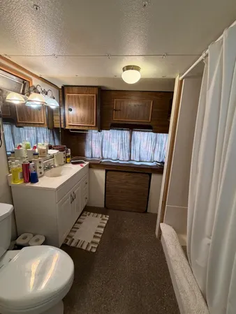 a room with storage and utility