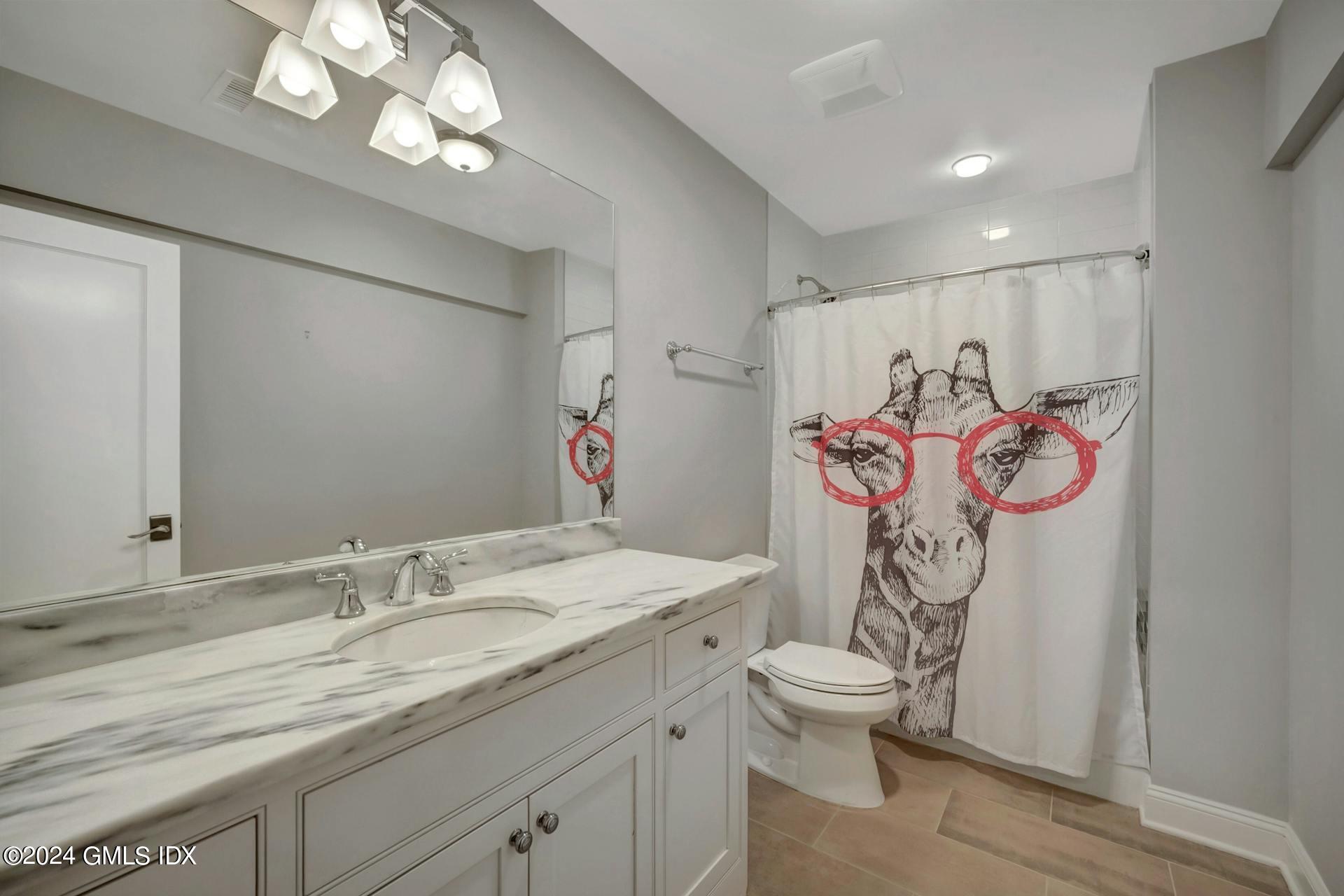 11 Meyer Place Riverside, CT 06878 - Photo 28 of 38 a bathroom with a sink a toilet and shower